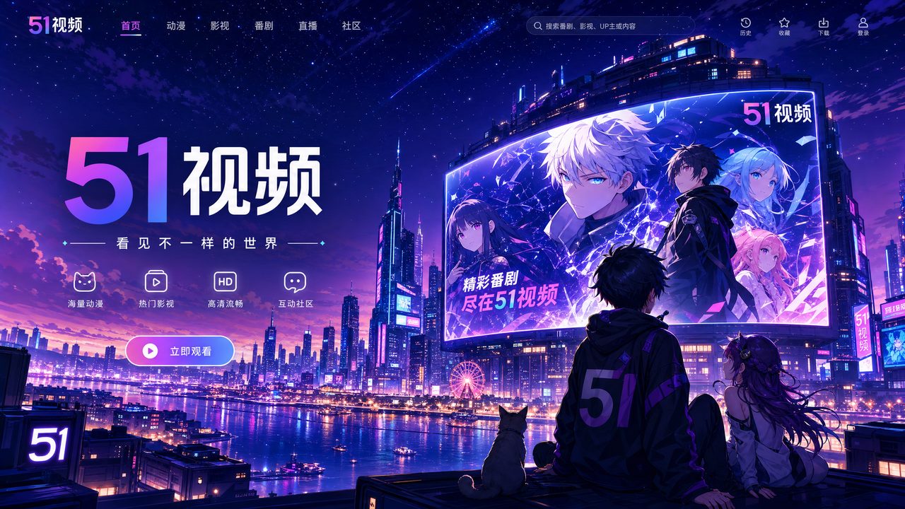 51视频影视传媒动漫制作